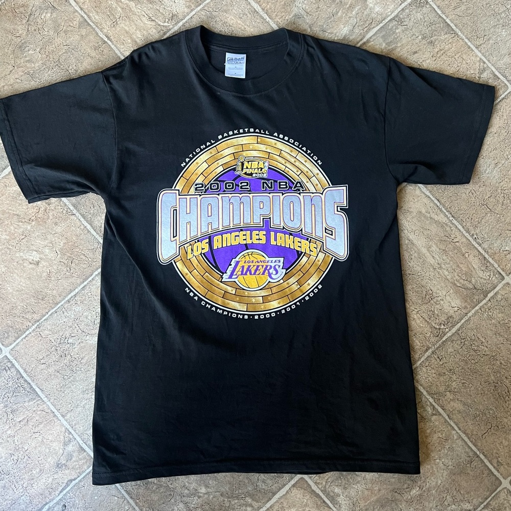 Vintage Y2K Lakers Championship T Shirt
